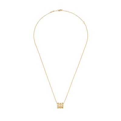 Pulse necklace yellow gold and diamonds  EUR2100